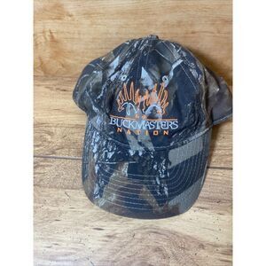 BuckMasters‎ Nation Adult Adjustable Hat Outdoors Camo Hunting Fishing